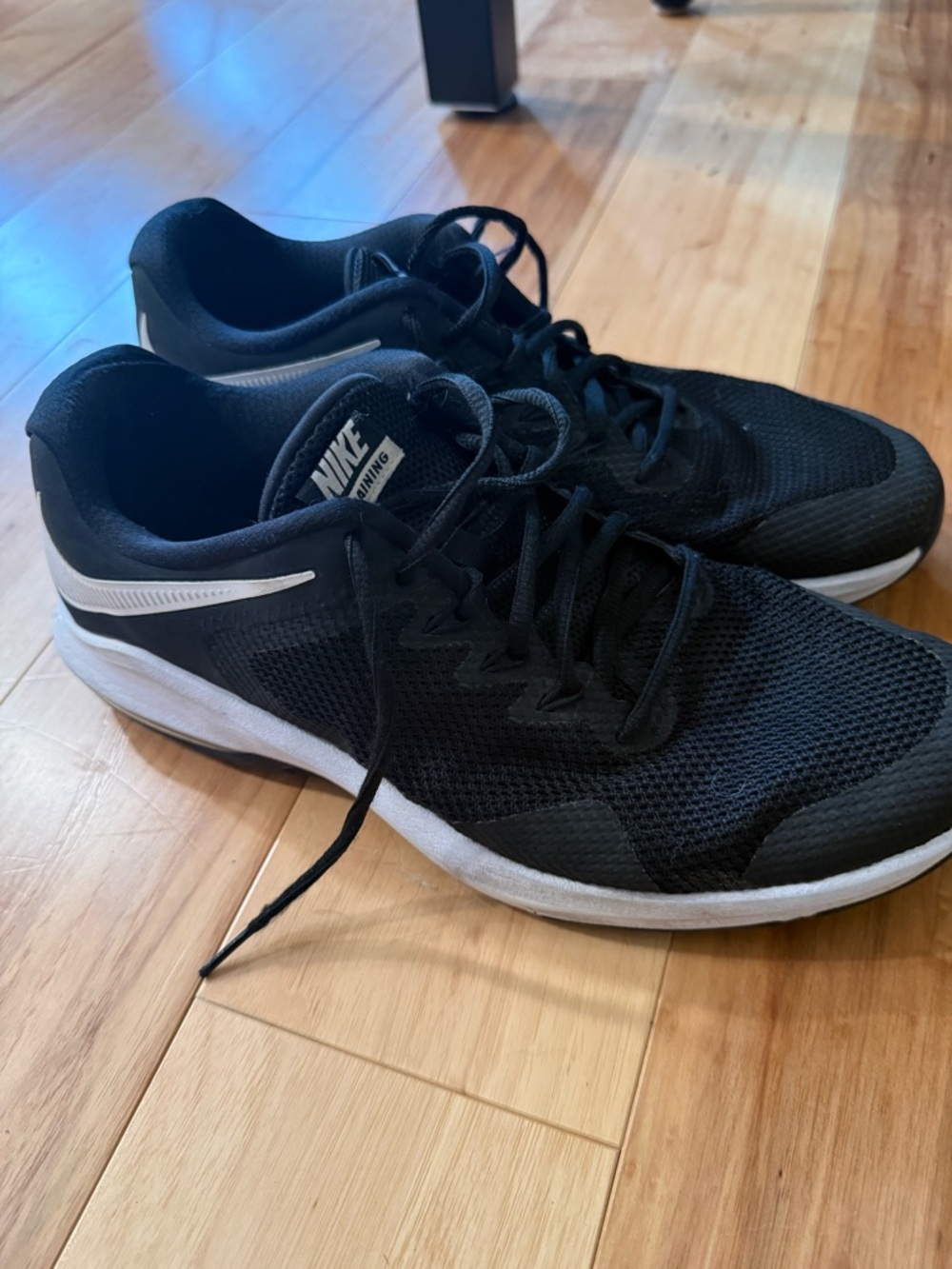 Black Nike Air Max Alpha Trainers